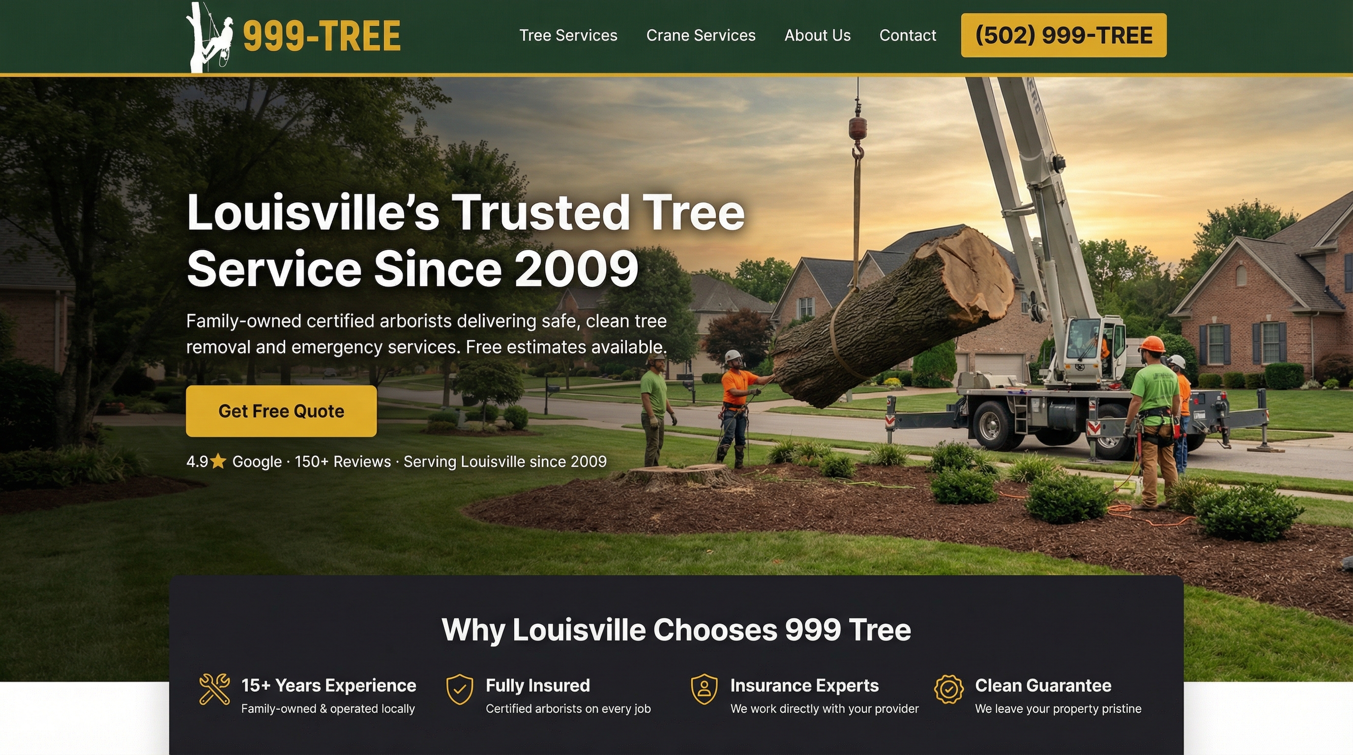 999tree website preview